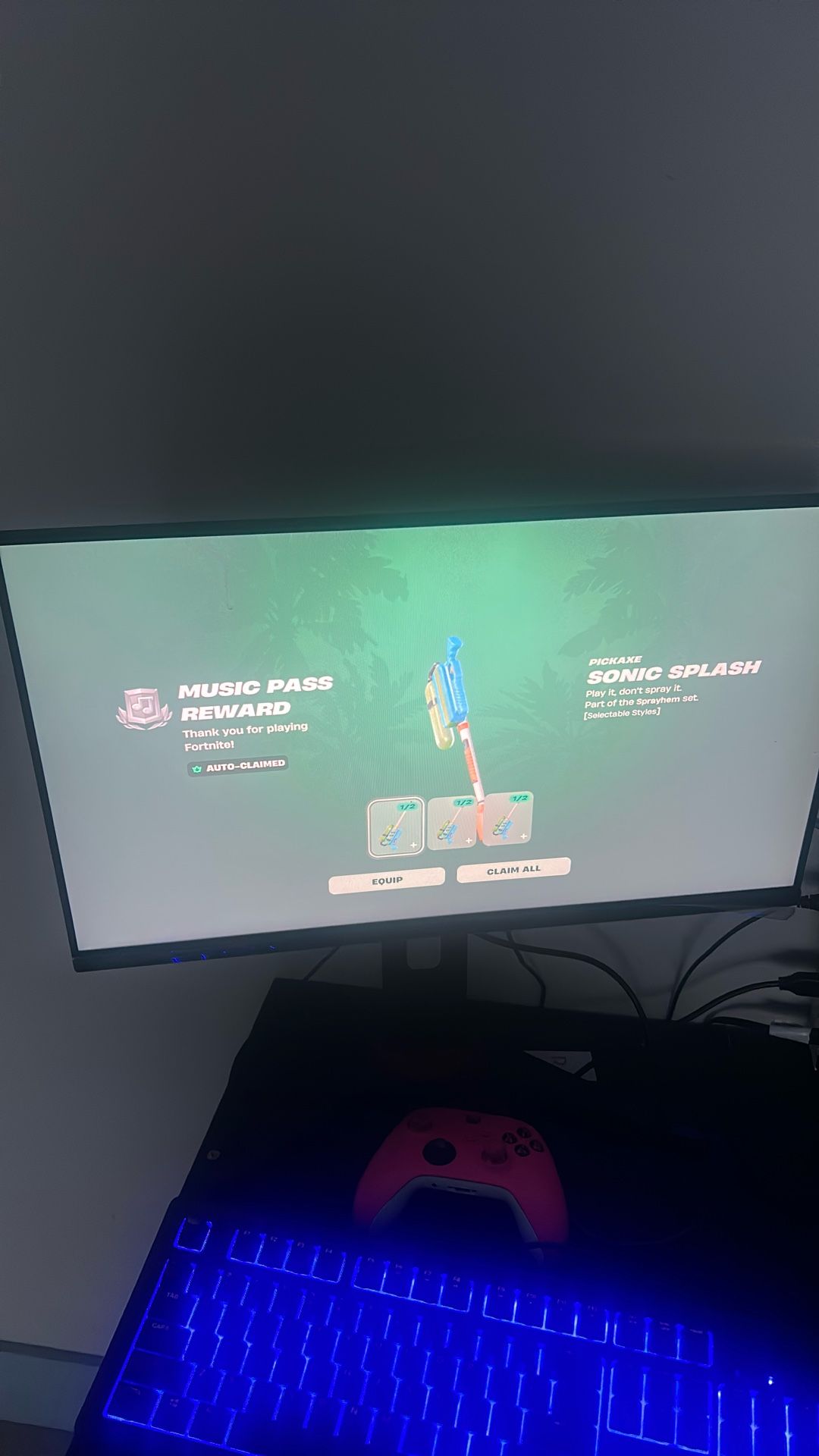 Xbox one s and monitor
