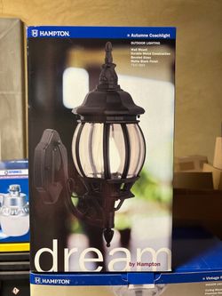 Hampton Autumn Coachlight Outdoor Lighting