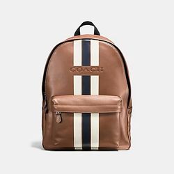 Coach CHARLES BACKPACK IN VARSITY LEATHER/NWT
