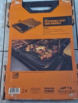 Traeger Reversible Cast Iron Griddle