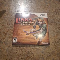 Wii Links Crossbow Training Like Brand New $5
