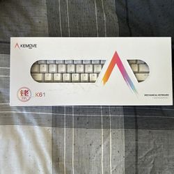 Kemove K98SE Mechanical Keyboard Yellow Switches Color White