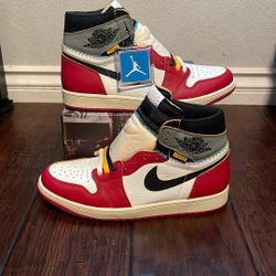 Union X Jordan 1 La Chicago Shadow Size 12