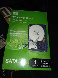 1 TB Desktop hard drive