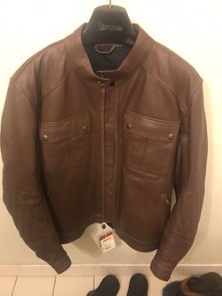 Mens Brown Leather Jacket