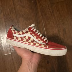 Vans Old Skool “ Red Checkerboard” 