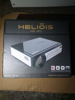 Helois Hi-fi Model HP-30 72" Projector 