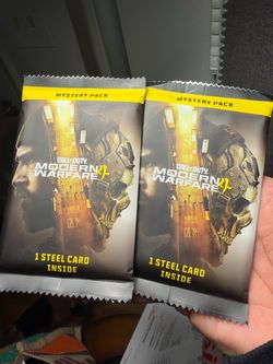 Call of Duty Modern Warfare 4 Steel Card Pre-Order Bonus