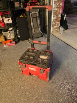 Milwaukee pack-out roll cart