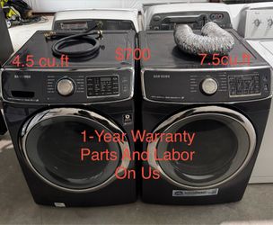 Washer and Dryer Samsung