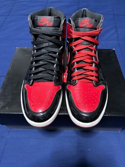 Jordan 1 Retro High OG Patent Bred 2021 Size 13 Replace