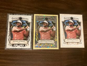Roger Steele 2026 Upper Deck Goodwin Champions Golf 3 Cards