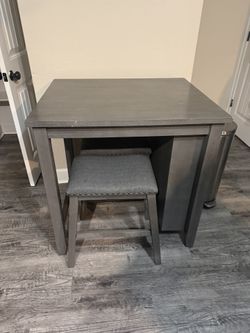 Table With Two Stools