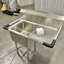 Brand Mew Prep Sink Heavy Duty Gauge 16 Premium Quality 