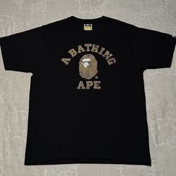 BAPE BITMAP COLLEGE TEE MENS