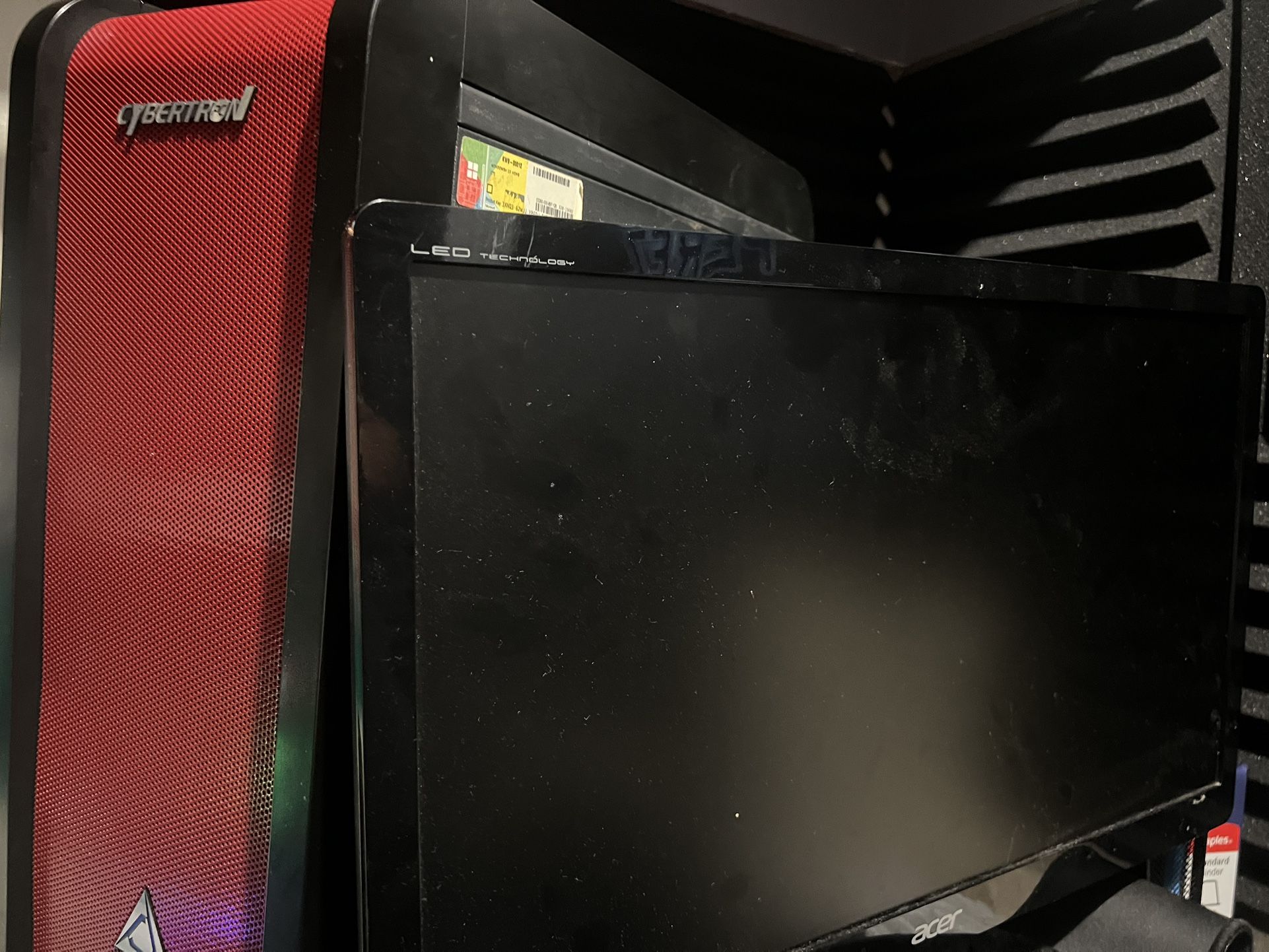 Pc And Monitor