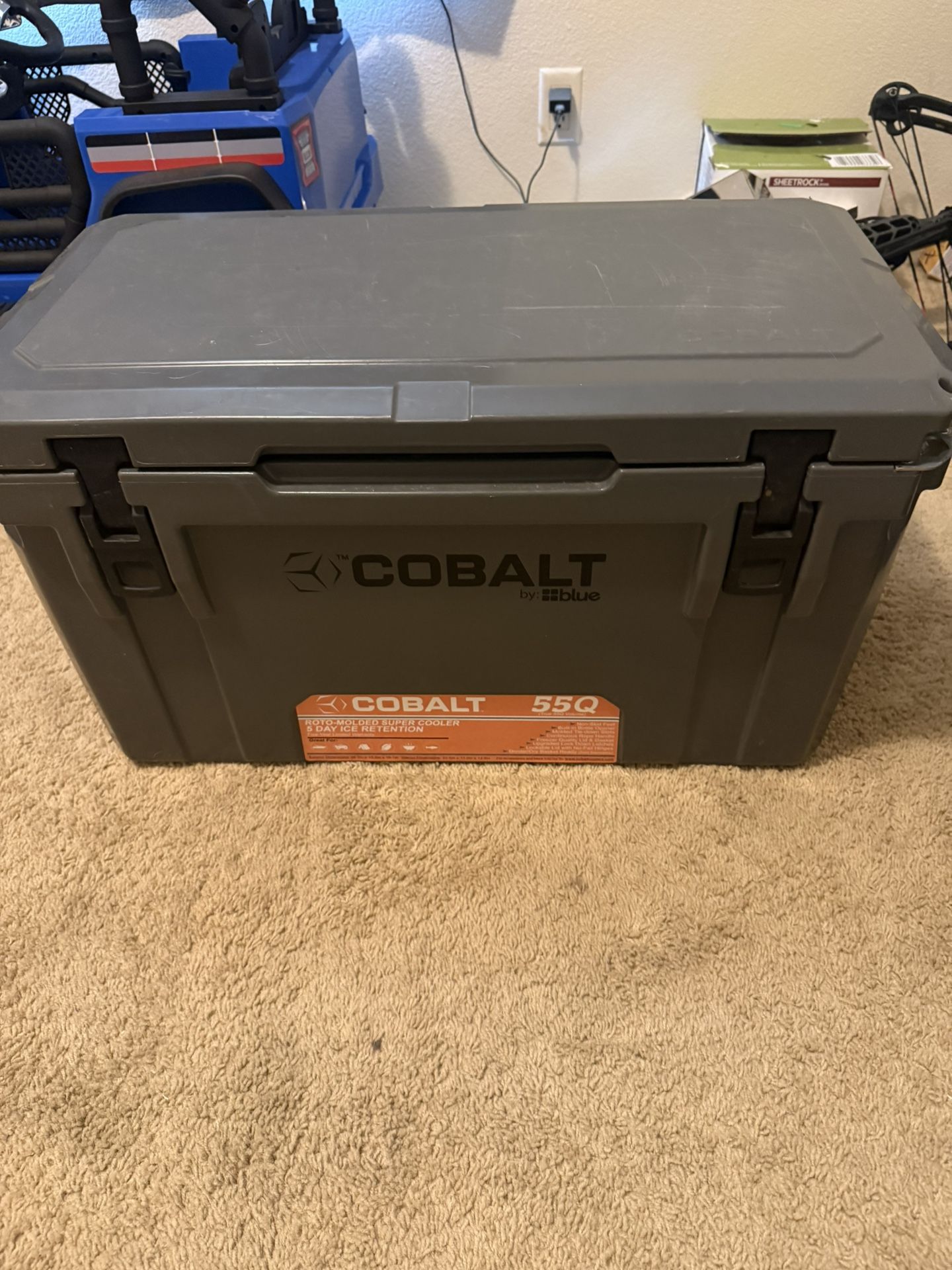 Cobalt Rotomold Cooler 55qt