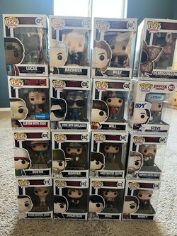 Stranger Things funko pop collection