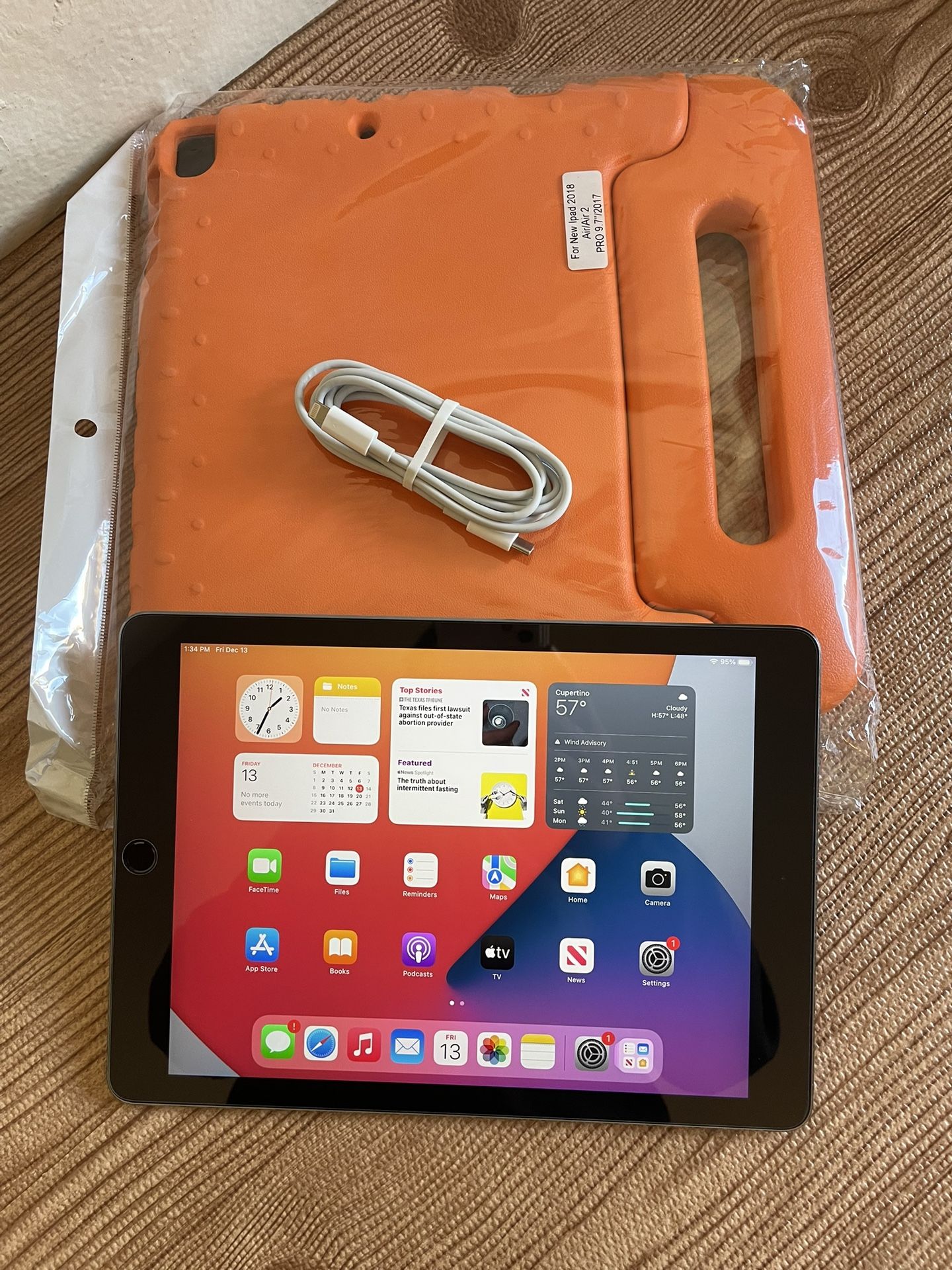 Apple iPad Air 2 64GB with Kids Case And Cable