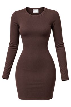 Brand new Brown Body Con Dresses