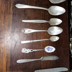 Little Collection Of Neat Little Vintage/Antique Silverware I’ve Gathered Up:)