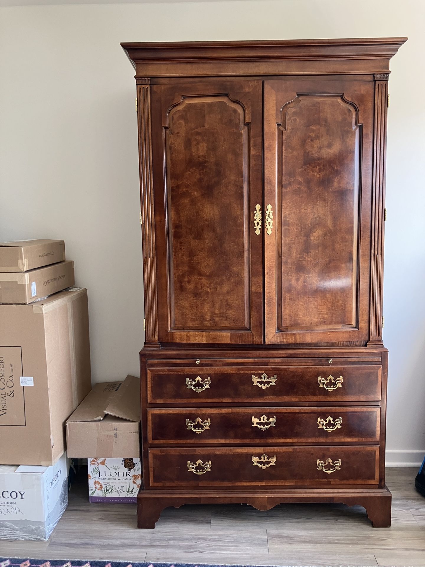 20th century Henredon Aston Court Armoire