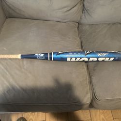 Baseball/ Softball Bat Worth BJ Fulk Mayhem - 28 oz 34”.  