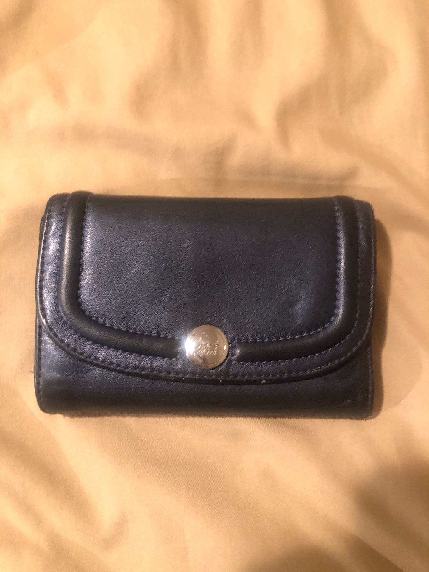 Leather COACH wallet