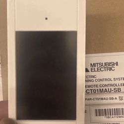 Mitsubishi Electric wired touchscreen HVAC