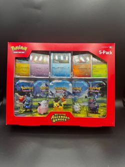 Pokemon Costco Ascended Heroes Mini Tins 5-Pack