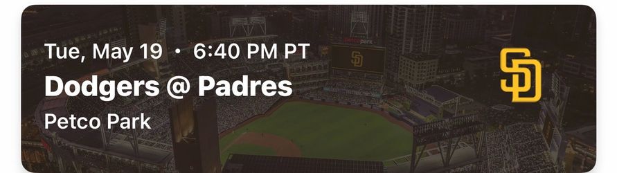 Padres vs Dodgers