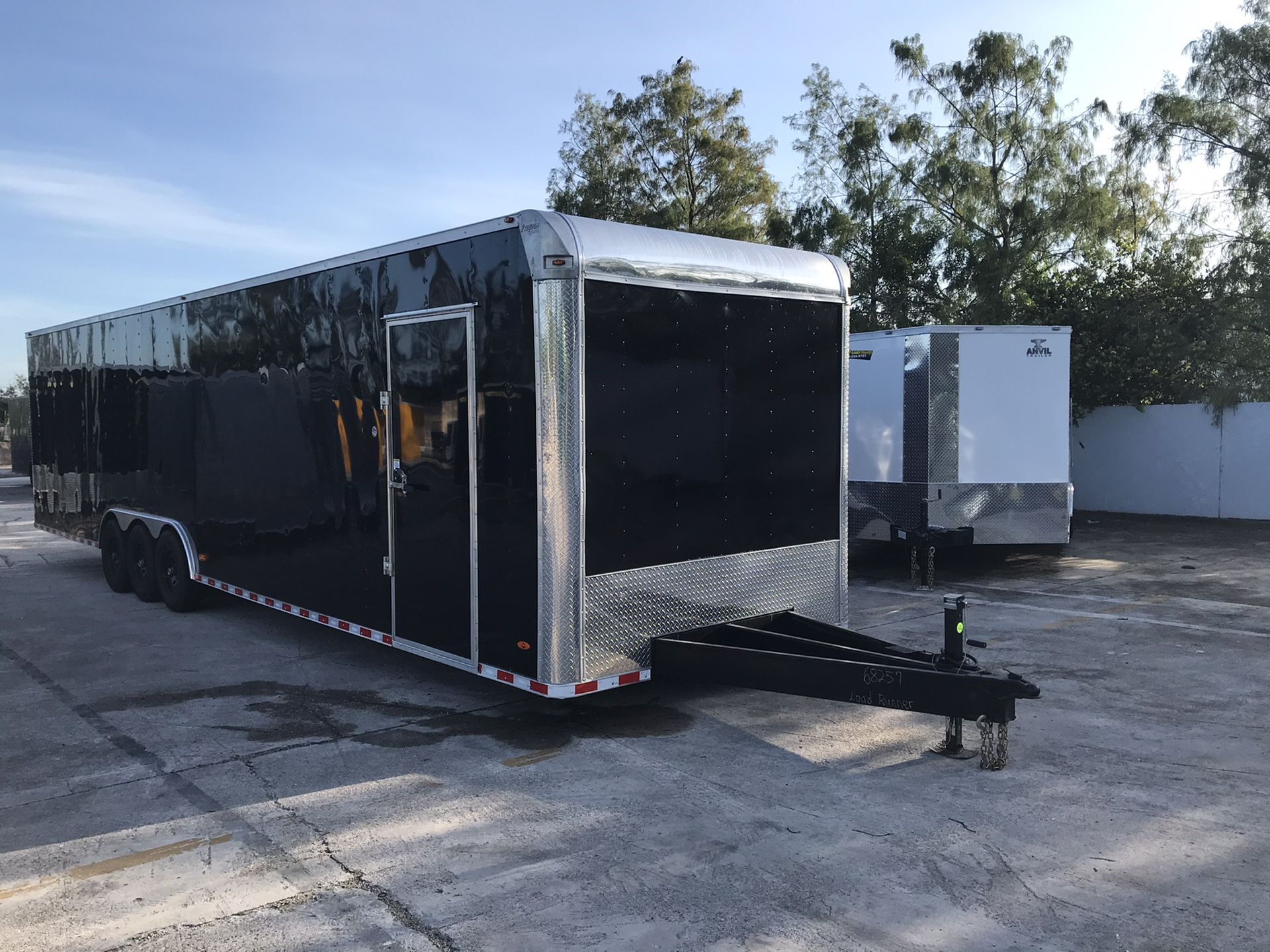 Enclosed trailer two car hauler 102x36