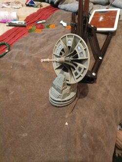 Kenner 1997 Star Wars POTF2 Hoth RADAR LASER CANNON w/Missile Mini-Rig ESB Works