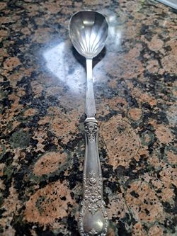 Vintage serving spoon