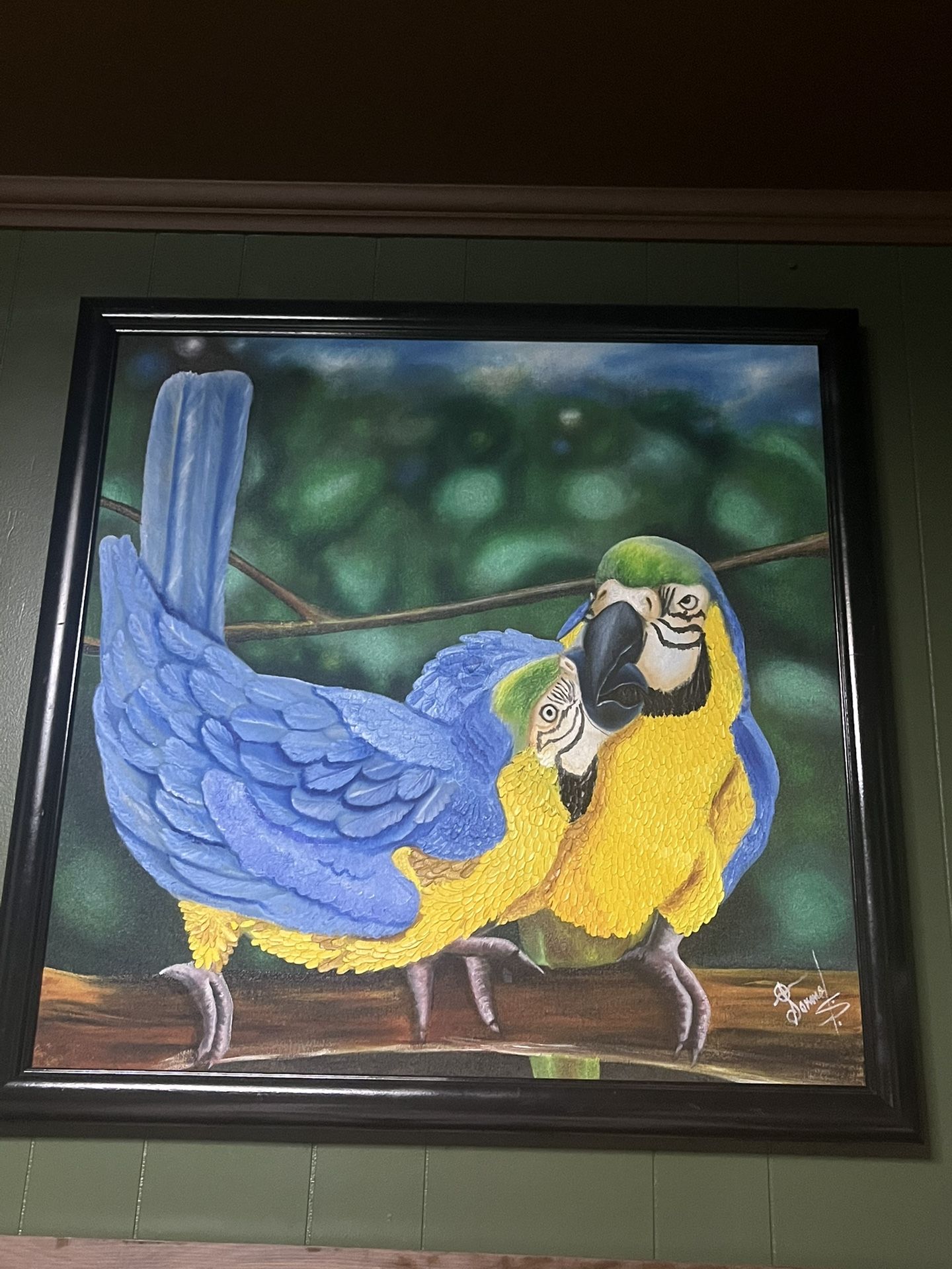 Parrot painting 🖼️