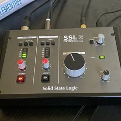 URGENT SALE – SSL2 Audio Interface 