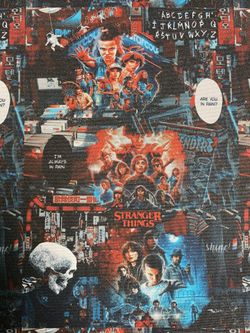 Stranger Things Fabric By The Yard