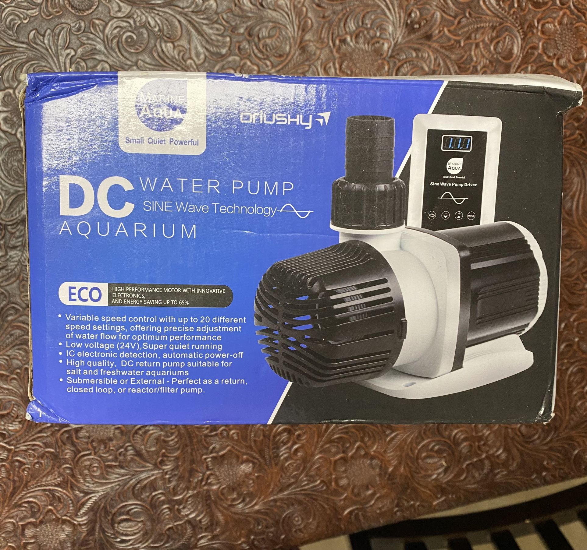 DC Aquarium Water Pump: SINE Wave Technology
