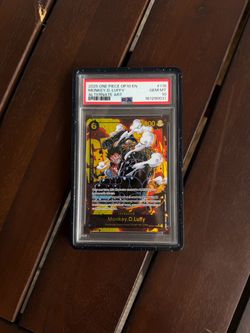 One Piece Monkey D. Luffy Alternate Art PSA 10
