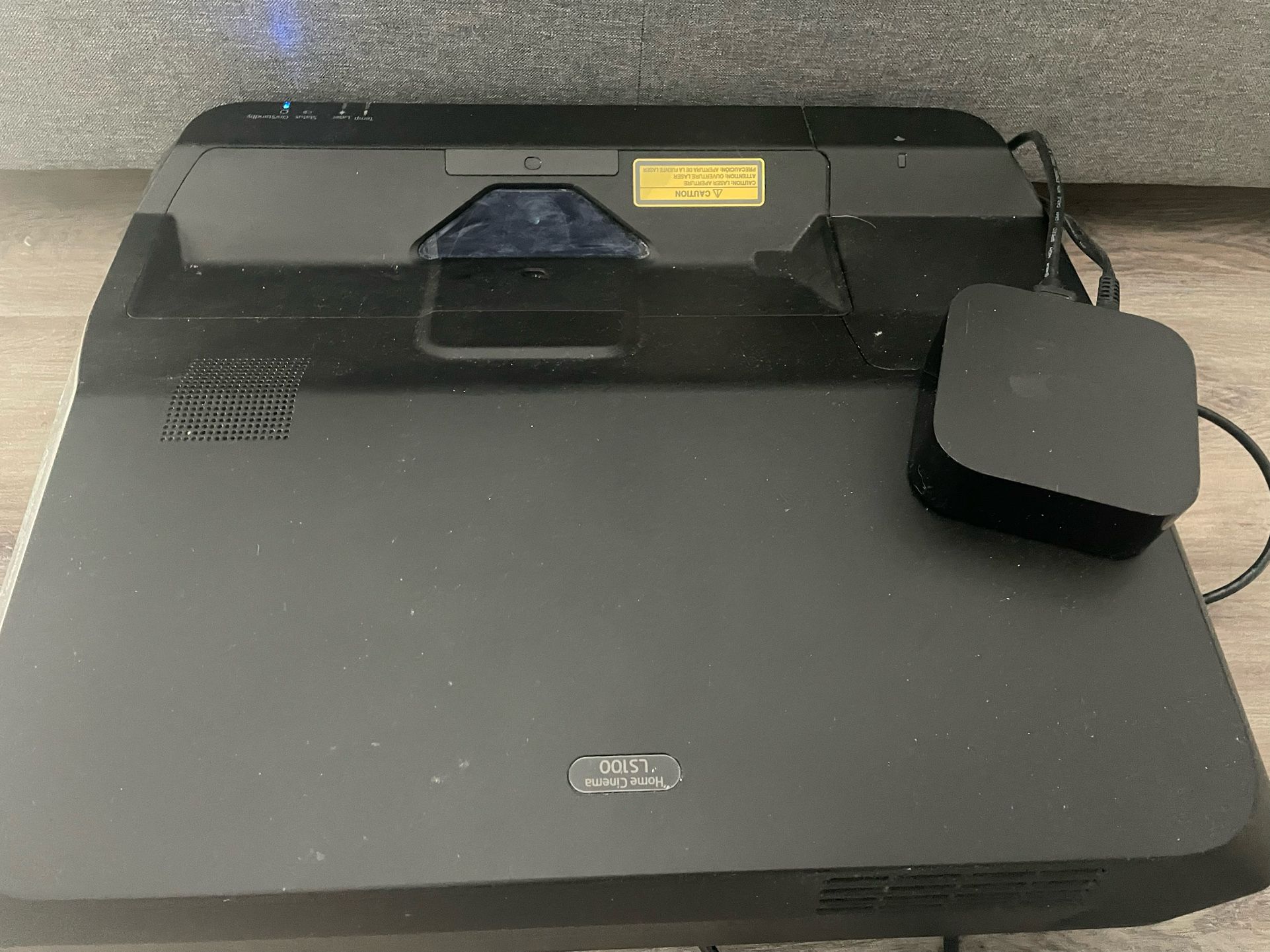 Epson Home Cinema LS100 Projector With Apple TV HIGH RESOLUTION