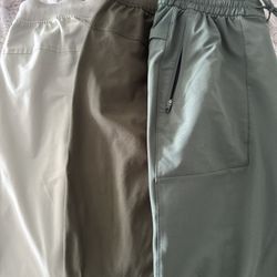 Lulu Lemon Men’s Joggers Size M 3 Pack