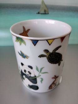 Rare Lynn Chase Designs Harmony 1998 Mug New
