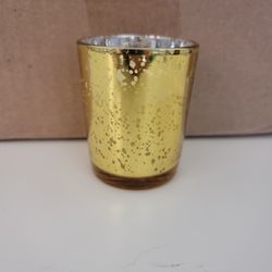 48 Gold Mercury Votive Holders