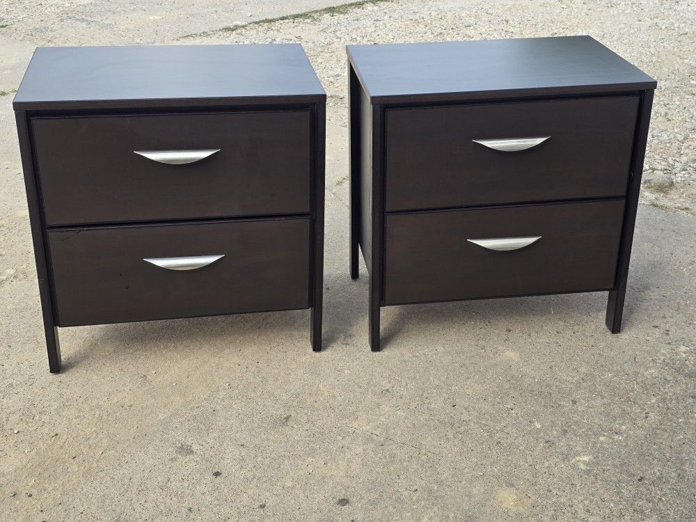 TWO NIGHTSTANDS