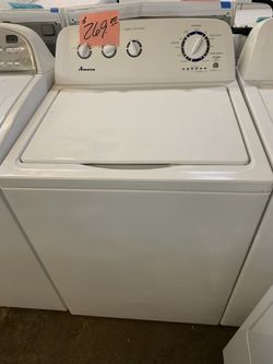 Amana Washer Super Size Excellent. Warranty . Delivery Available. 2522 Market St 33901