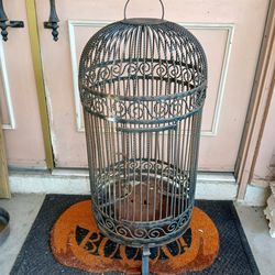 Wrought Iron Birdcage