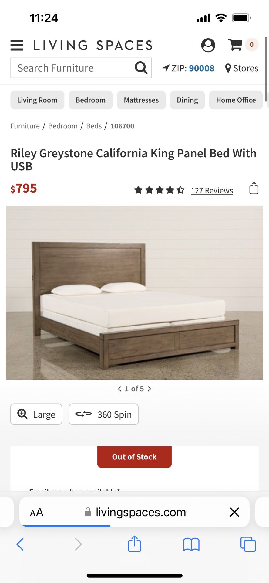Cal King Bed Frame