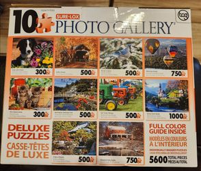 10 pack photo gallery jigsaw puzzles