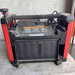 Craftsman Electric Bench top thickness Planer