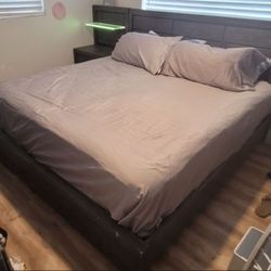 Free - King Bed and Mattress